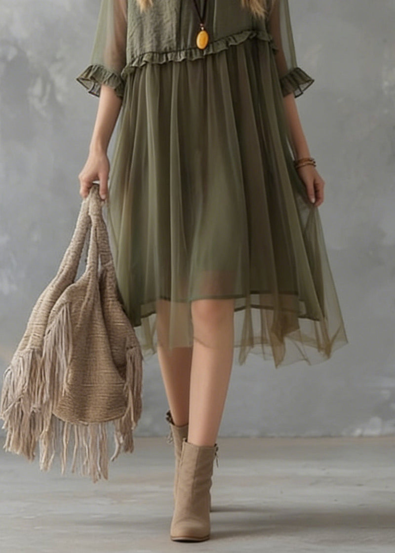 Elegantly Styled Dress for Everyday Wear