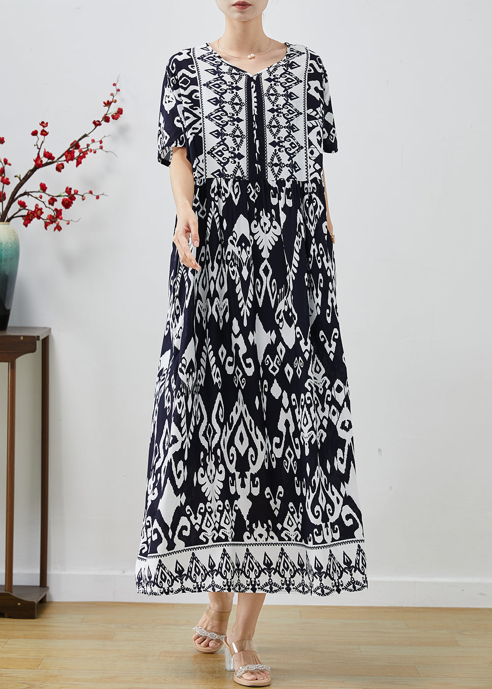 A Vintage Style Dress with Delicate Timeless Details