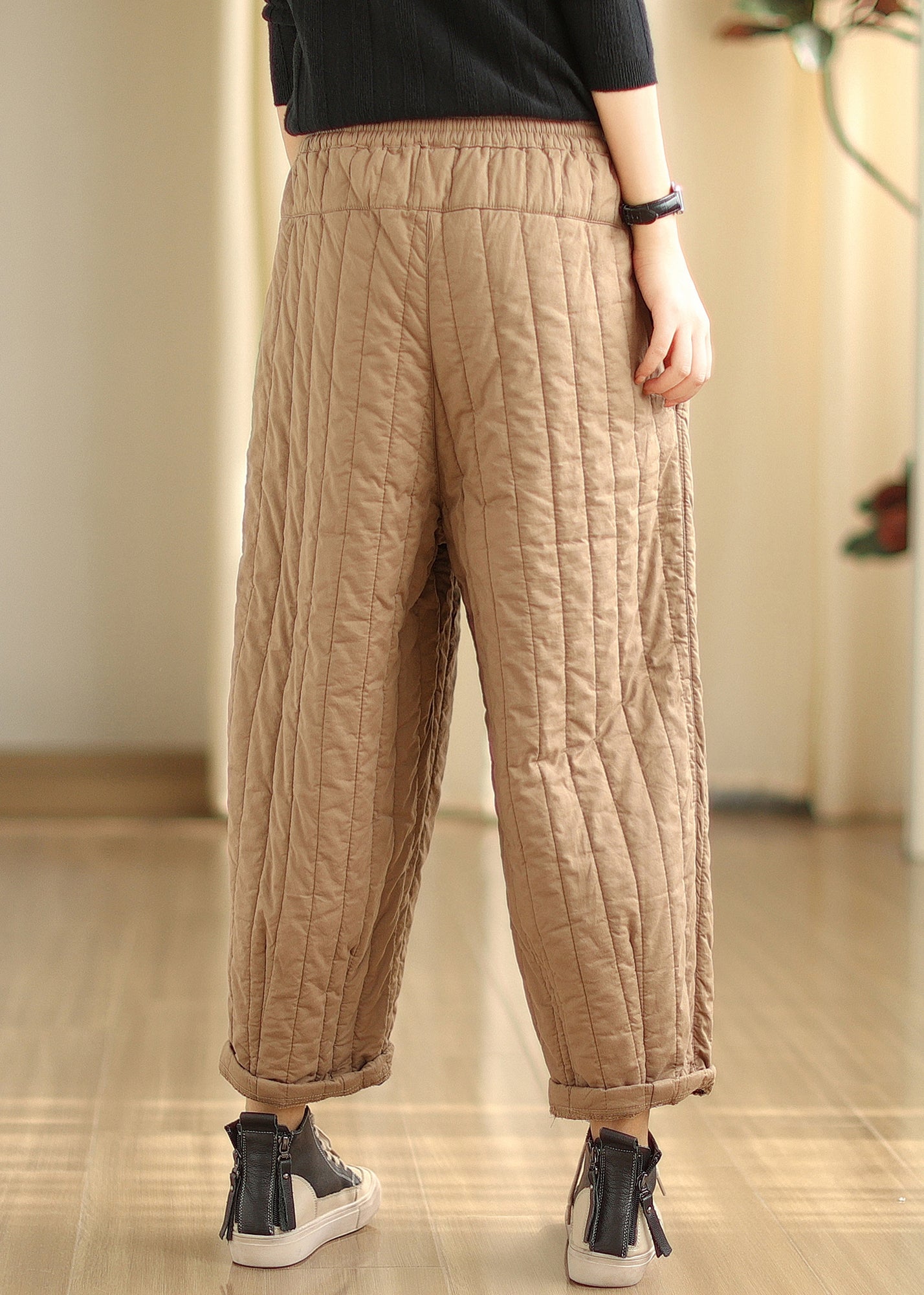 A Vintage Style Pants with Delicate Timeless Details