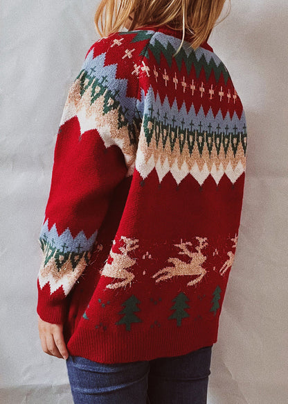 Classic Vintage Sweater with a Flattering Fit