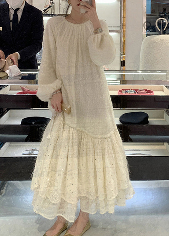 A Vintage Style Dress with Delicate Timeless Details