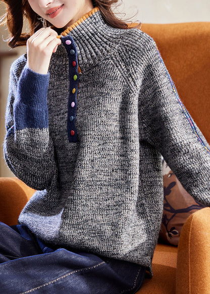 A Vintage Style Sweater with Delicate Timeless Details