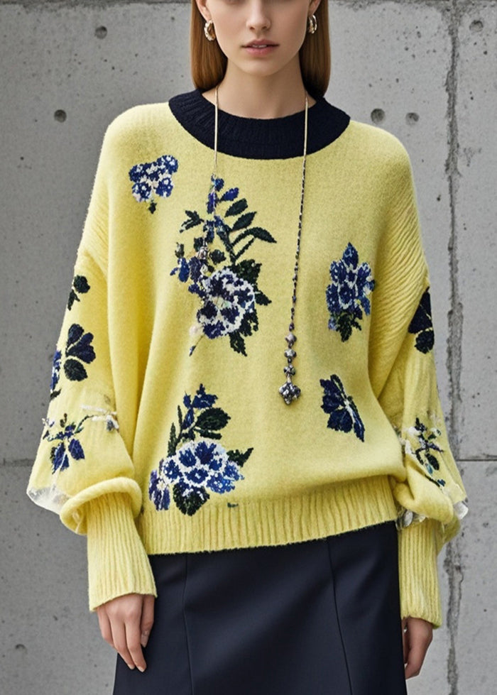 Vintage Inspired Sweater with a Contemporary Edge