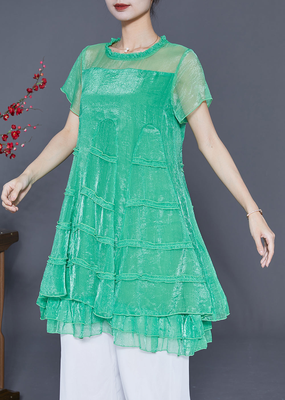 A Vintage Style Dress with Delicate Timeless Details
