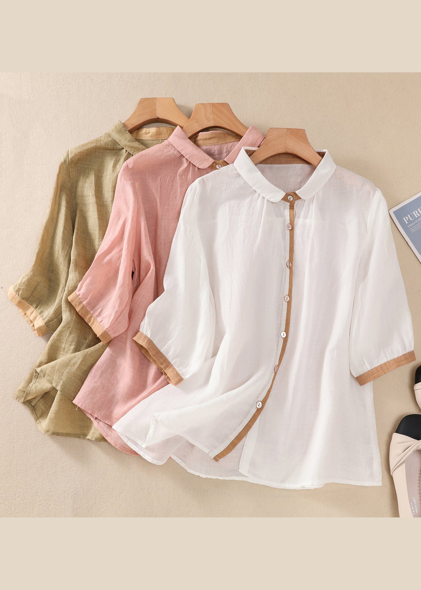 Classic Vintage Blouse with a Flattering Fit