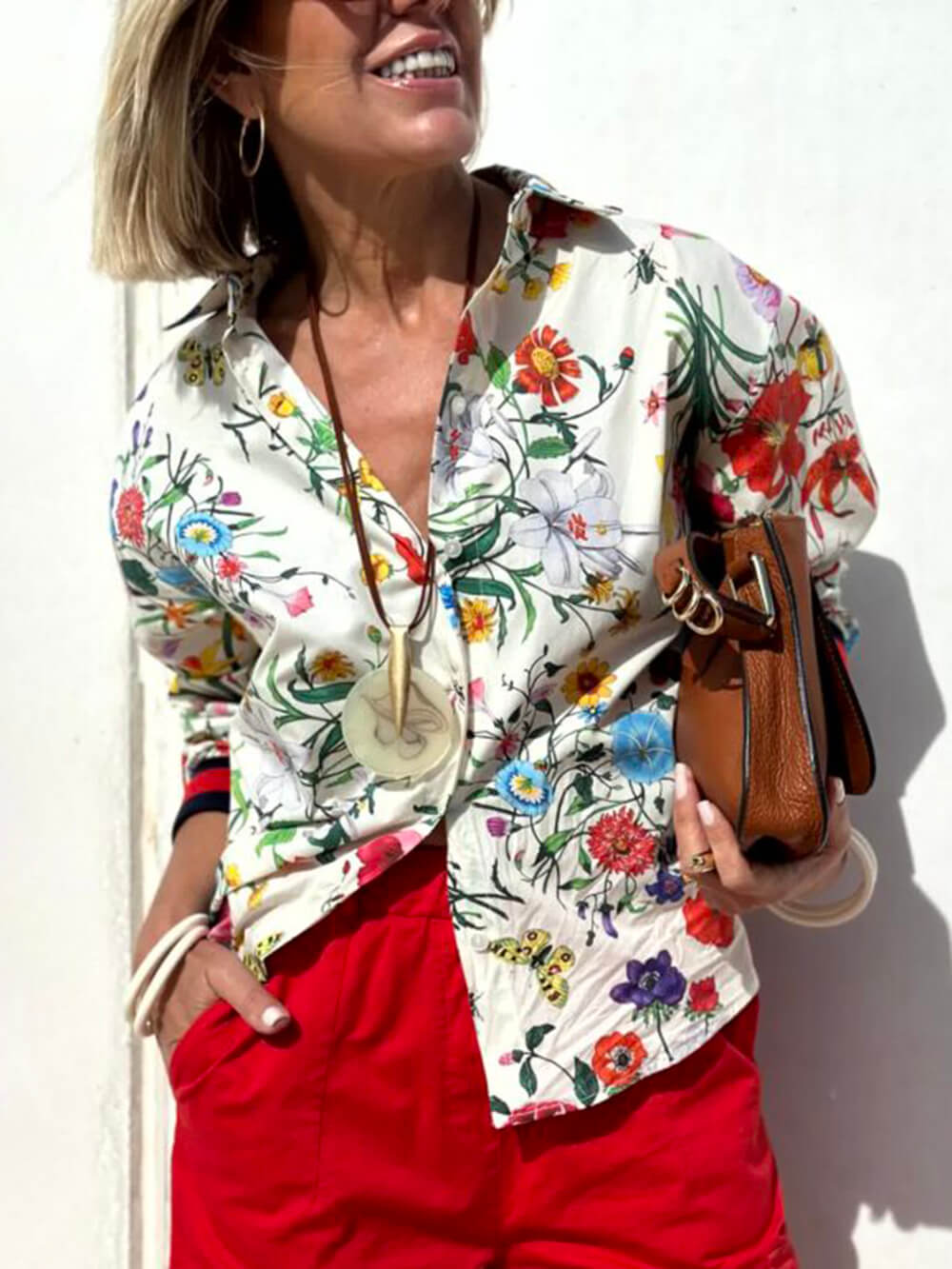 Gracefully Styled Blouse for Any Occasion