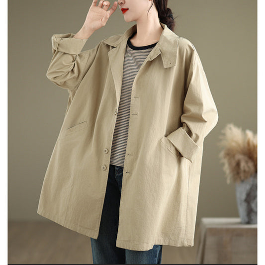 A Vintage Style Coat with Delicate Timeless Details