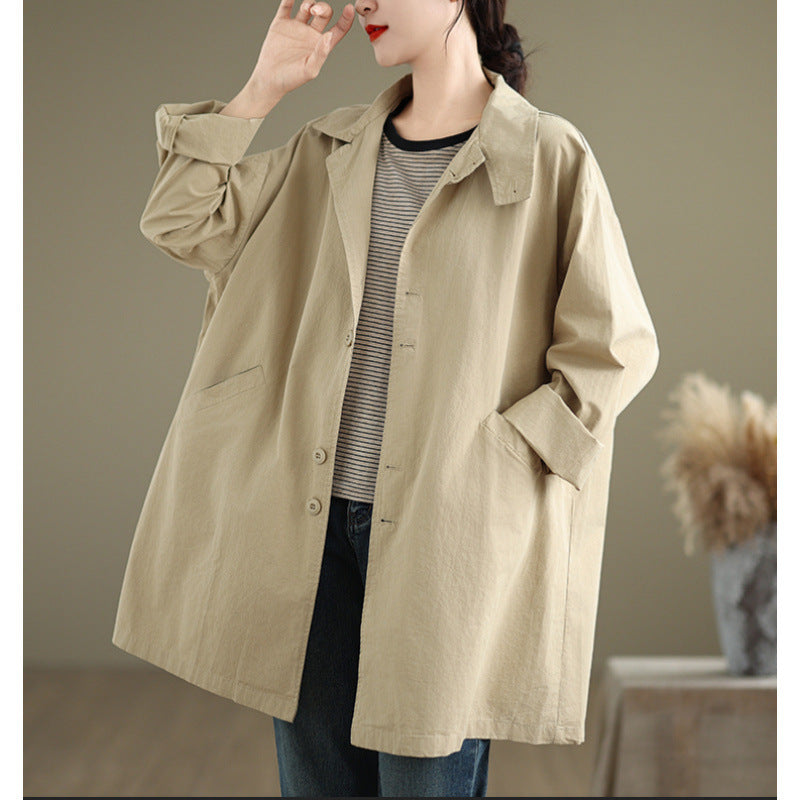 A Vintage Style Coat with Delicate Timeless Details