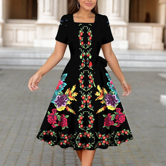 A Vintage Style Dress with Delicate Timeless Details