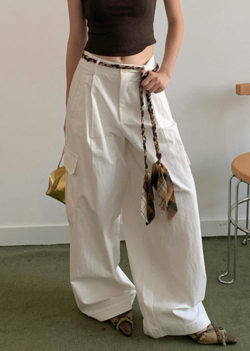 A Vintage Style Pants with Delicate Timeless Details