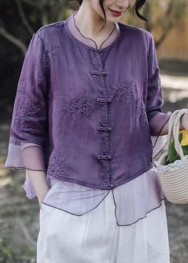 Beautifully Finished Blouse in a Timeless Design