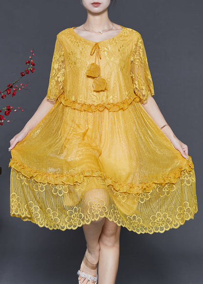 A Vintage Style Dress with Delicate Timeless Details