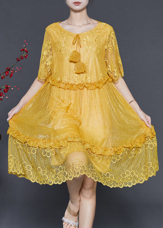 A Vintage Style Dress with Delicate Timeless Details