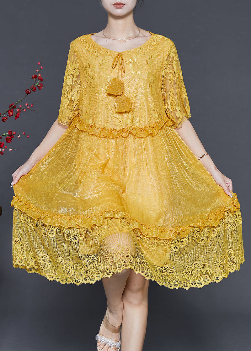 A Vintage Style Dress with Delicate Timeless Details