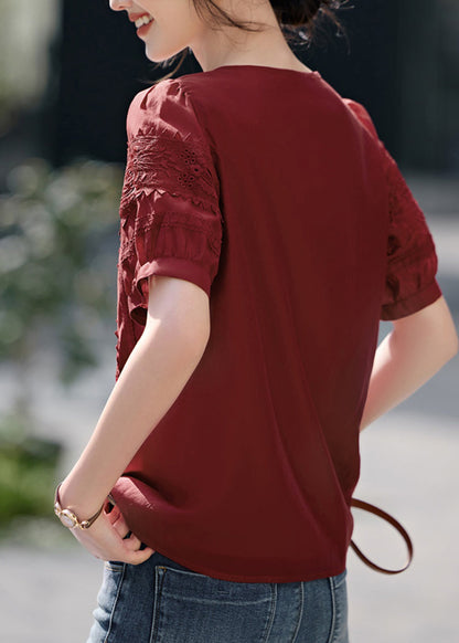 A Vintage Style Blouse with Delicate Timeless Details