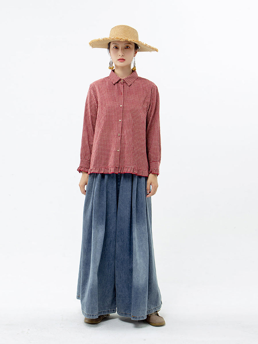 A Vintage Style Shirt with Delicate Timeless Details