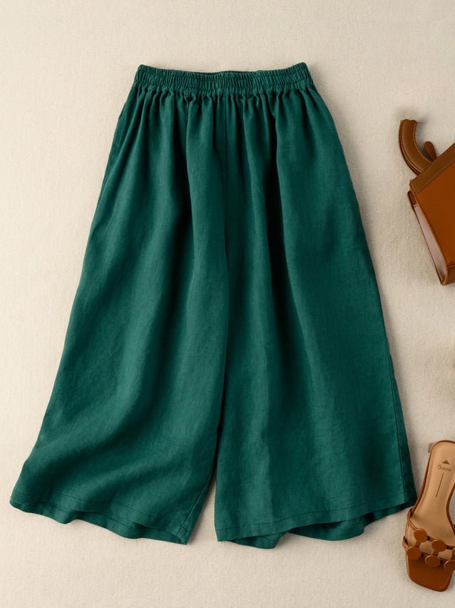 A Vintage Style Pants with Delicate Timeless Details