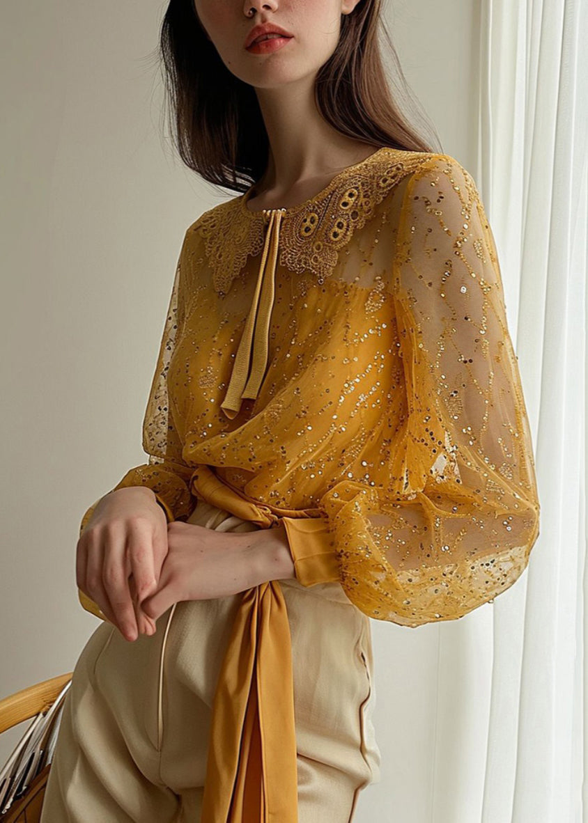 A Vintage Style Shirt with Delicate Timeless Details