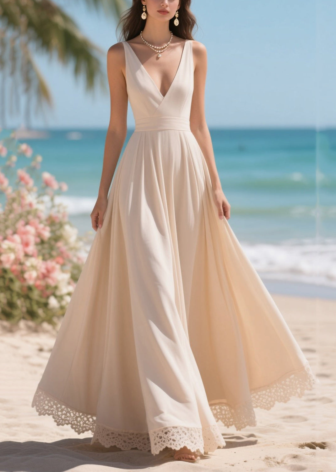 Beautifully Finished Dress in a Timeless Design