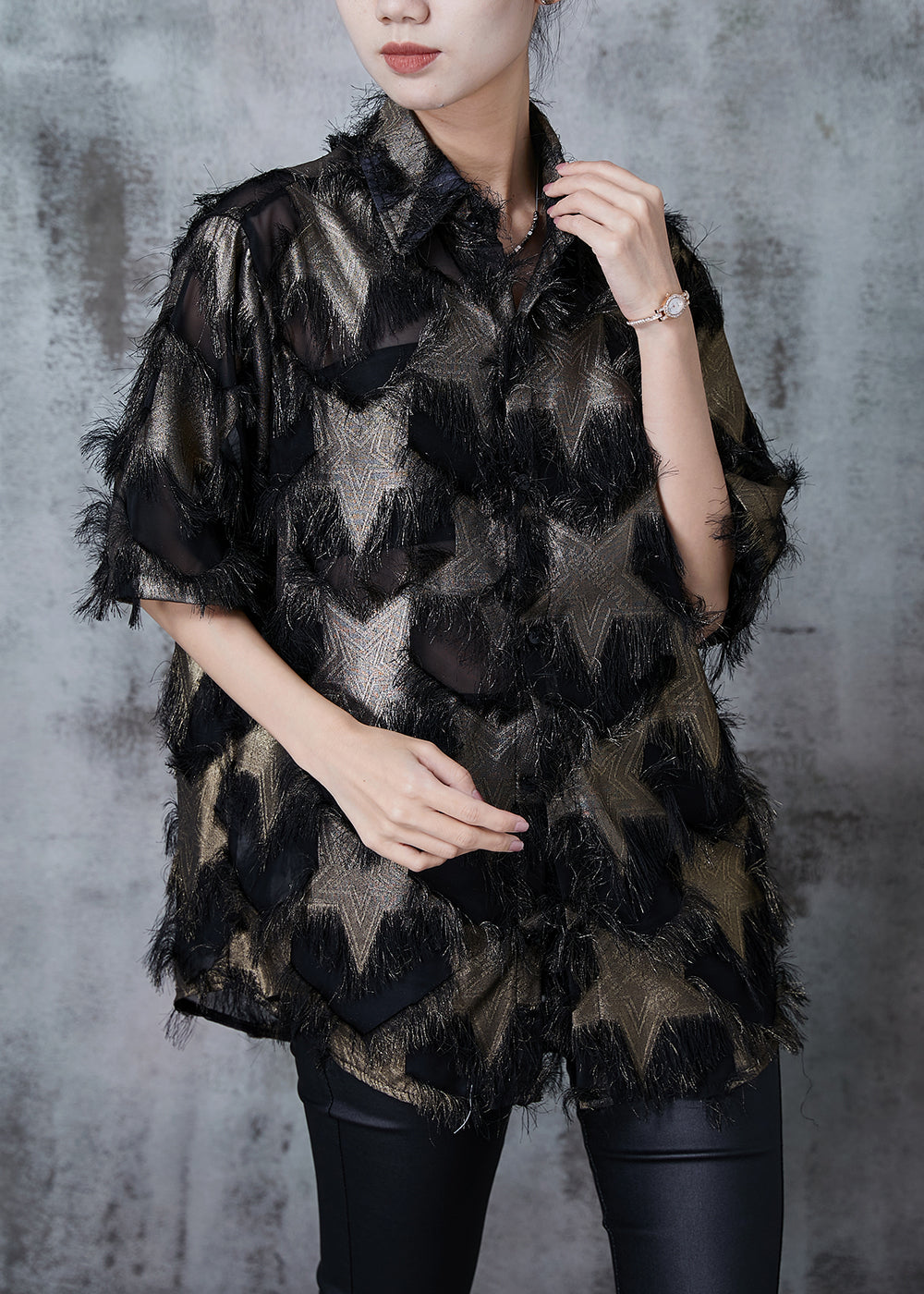 Vintage Inspired Blouse with a Contemporary Edge