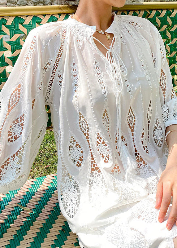 A Vintage Style Shirt with Delicate Timeless Details