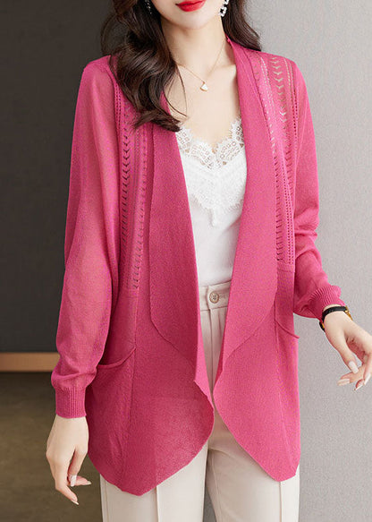 Well Tailored Cardigan with a Graceful Silhouette