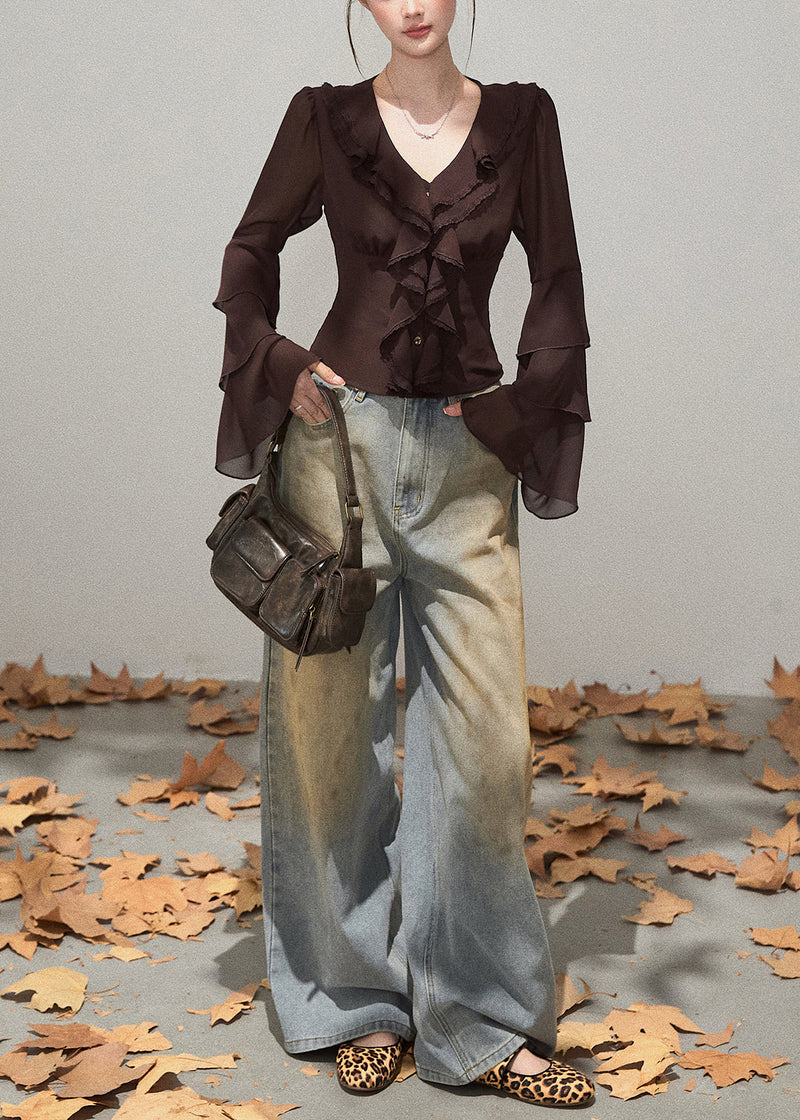 A Vintage Style Shirt with Delicate Timeless Details