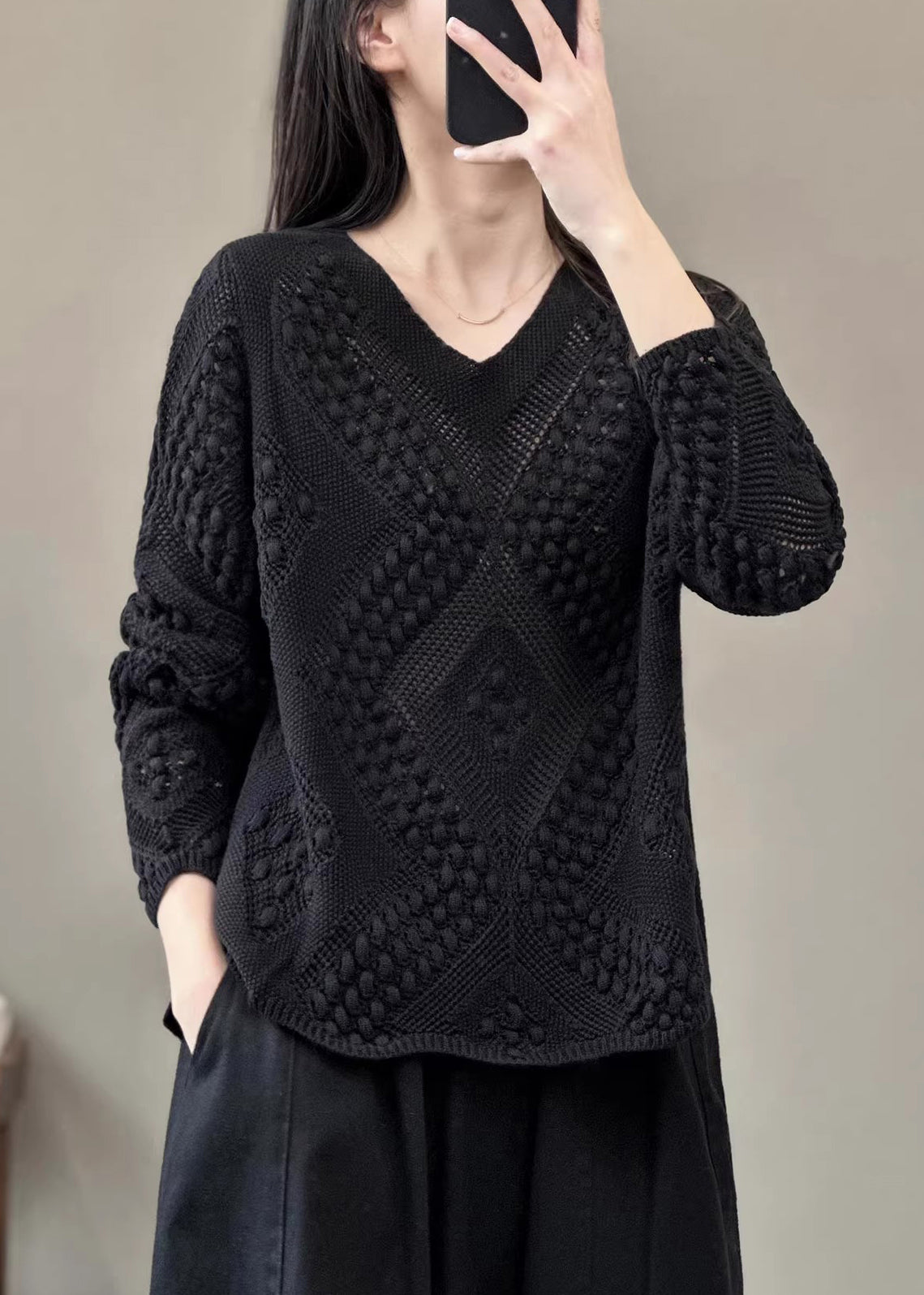 Polished Sweater with an Effortless Classic Look