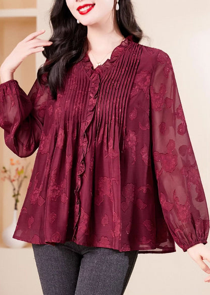 A Vintage Style Shirt with Delicate Timeless Details
