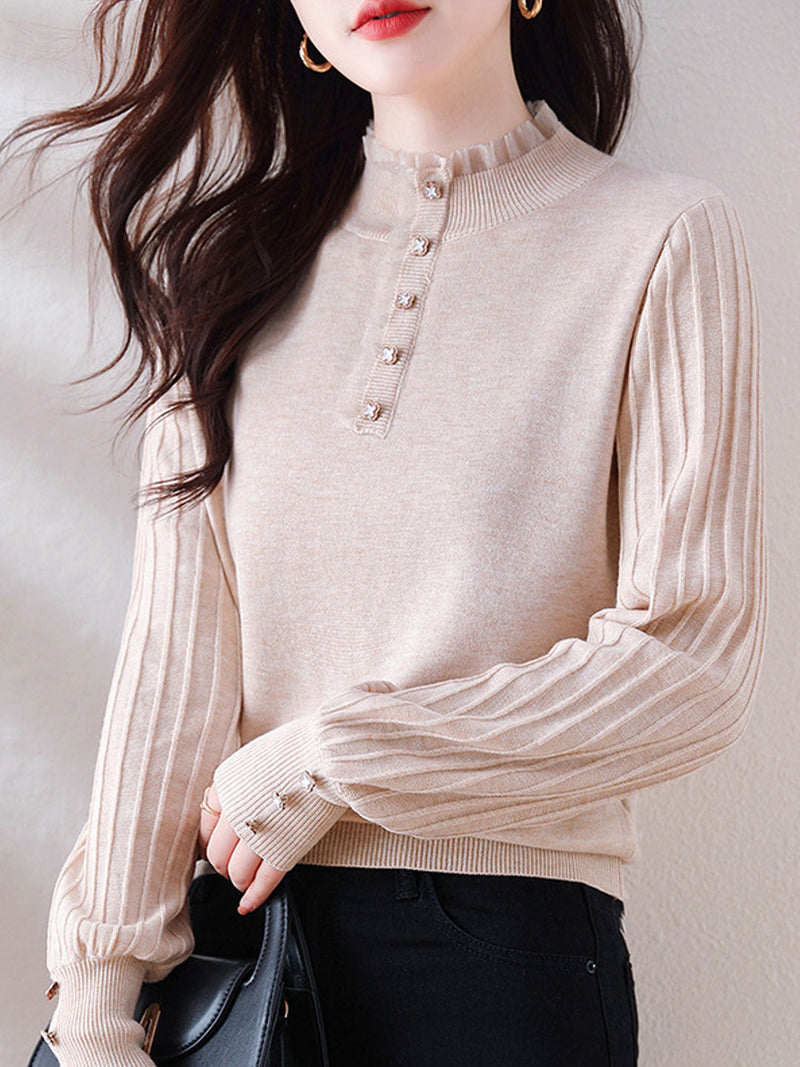 Polished Sweater with an Effortless Classic Look