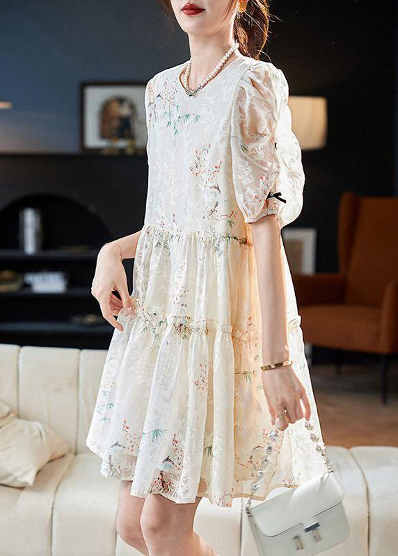 A Vintage Style Dress with Delicate Timeless Details