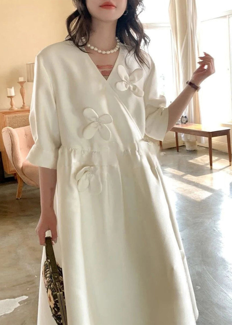 A Vintage Style Dress with Delicate Timeless Details