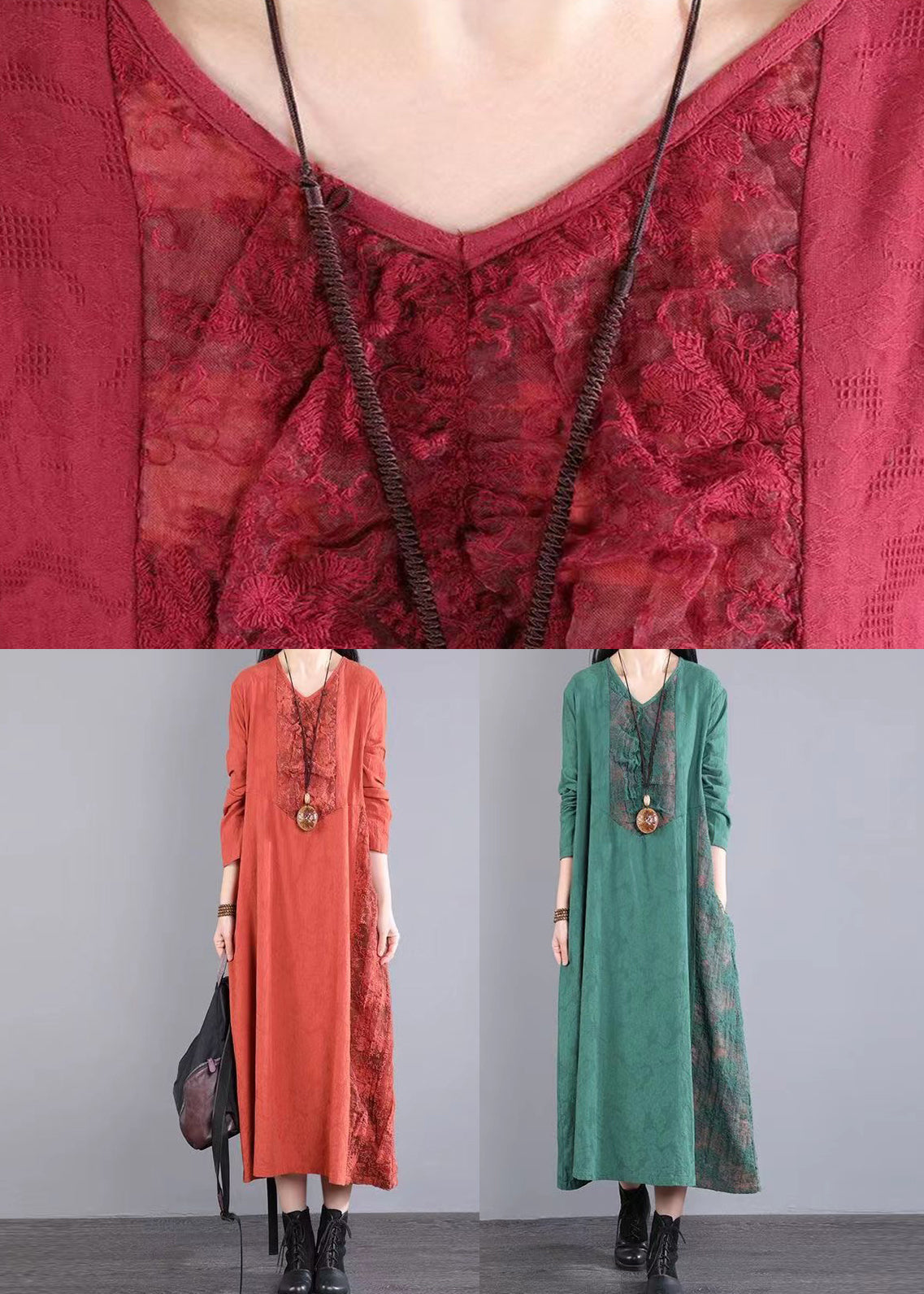 A Vintage Style Dress with Delicate Timeless Details