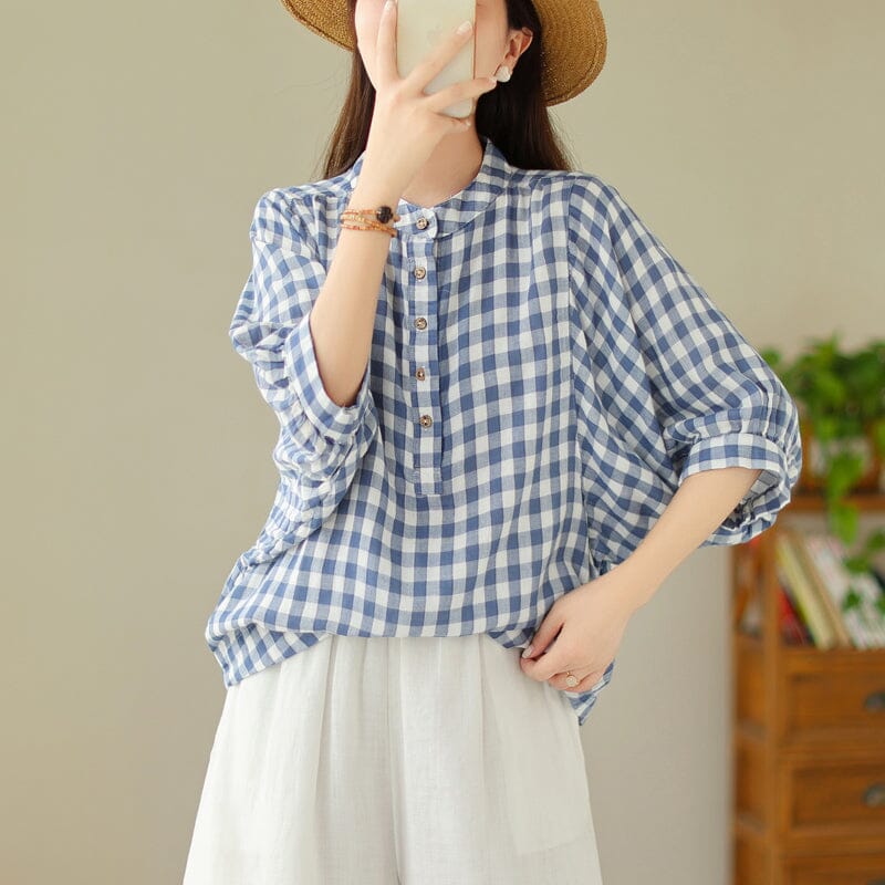 Classic Vintage Blouse with a Flattering Fit