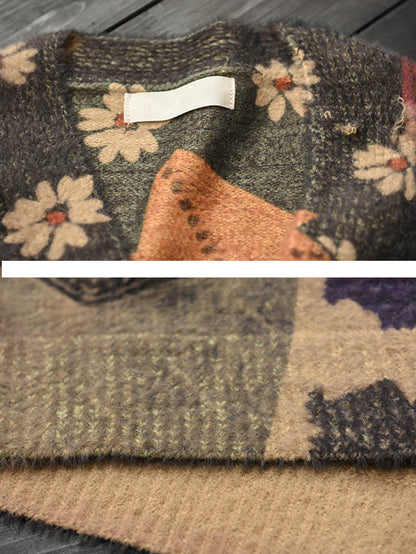 Classic Vintage Sweater with a Flattering Fit