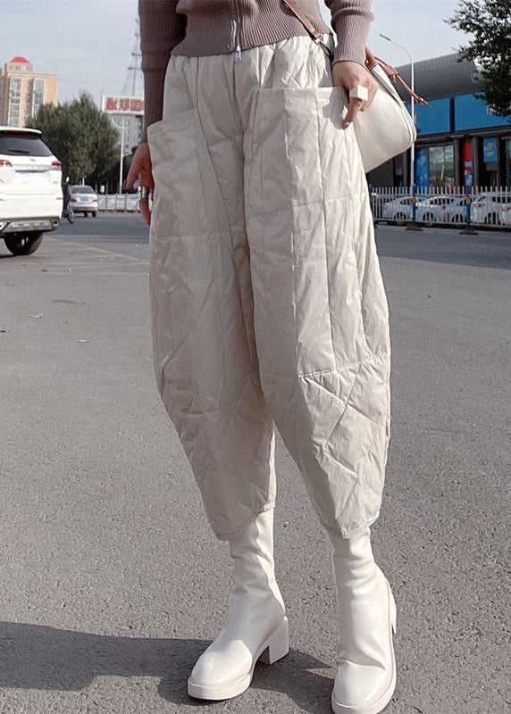 A Vintage Style Pants with Delicate Timeless Details