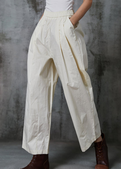 A Vintage Style Trousers with Delicate Timeless Details