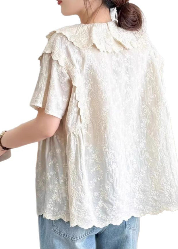 A Vintage Style Top with Delicate Timeless Details