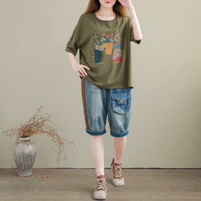 A Vintage Style T-Shirt with Delicate Timeless Details