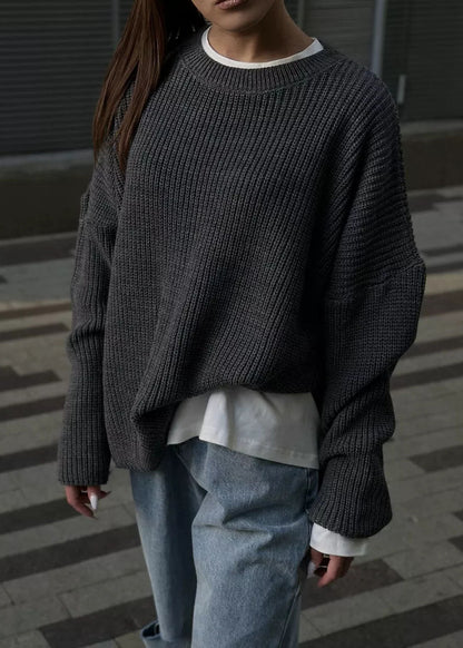 A Vintage Style Sweater with Delicate Timeless Details