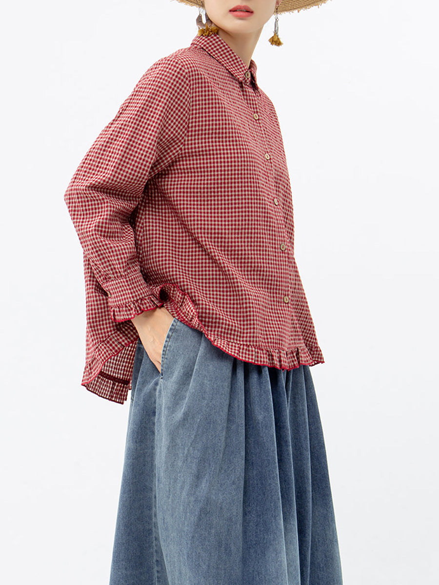 A Vintage Style Shirt with Delicate Timeless Details
