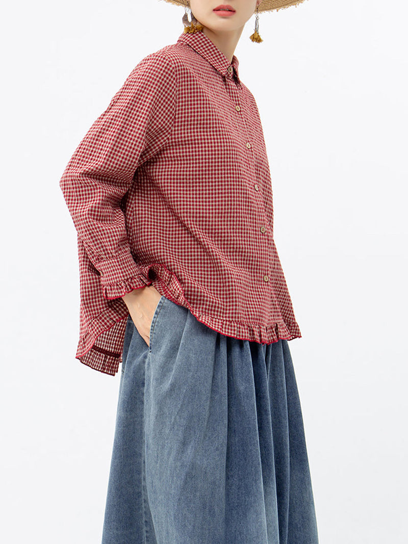 A Vintage Style Shirt with Delicate Timeless Details