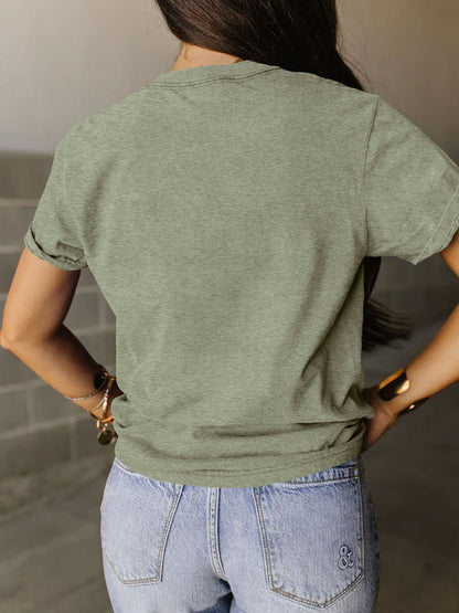 Well Tailored T-Shirt with a Graceful Silhouette