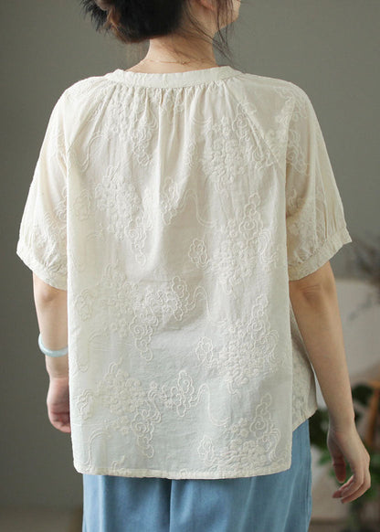 A Vintage Style Top with Delicate Timeless Details