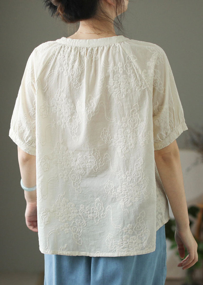 A Vintage Style Top with Delicate Timeless Details