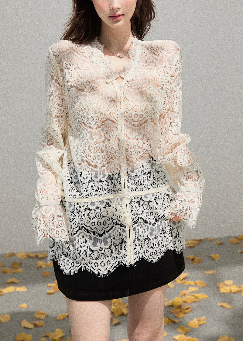 A Vintage Style Shirt with Delicate Timeless Details