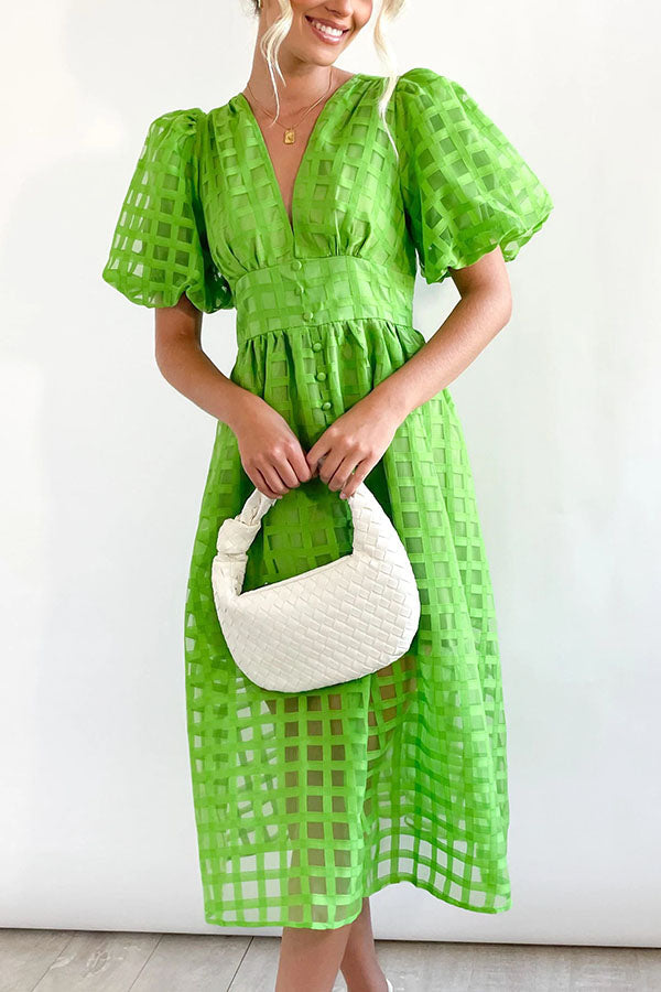 A Vintage Style Dress with Delicate Timeless Details
