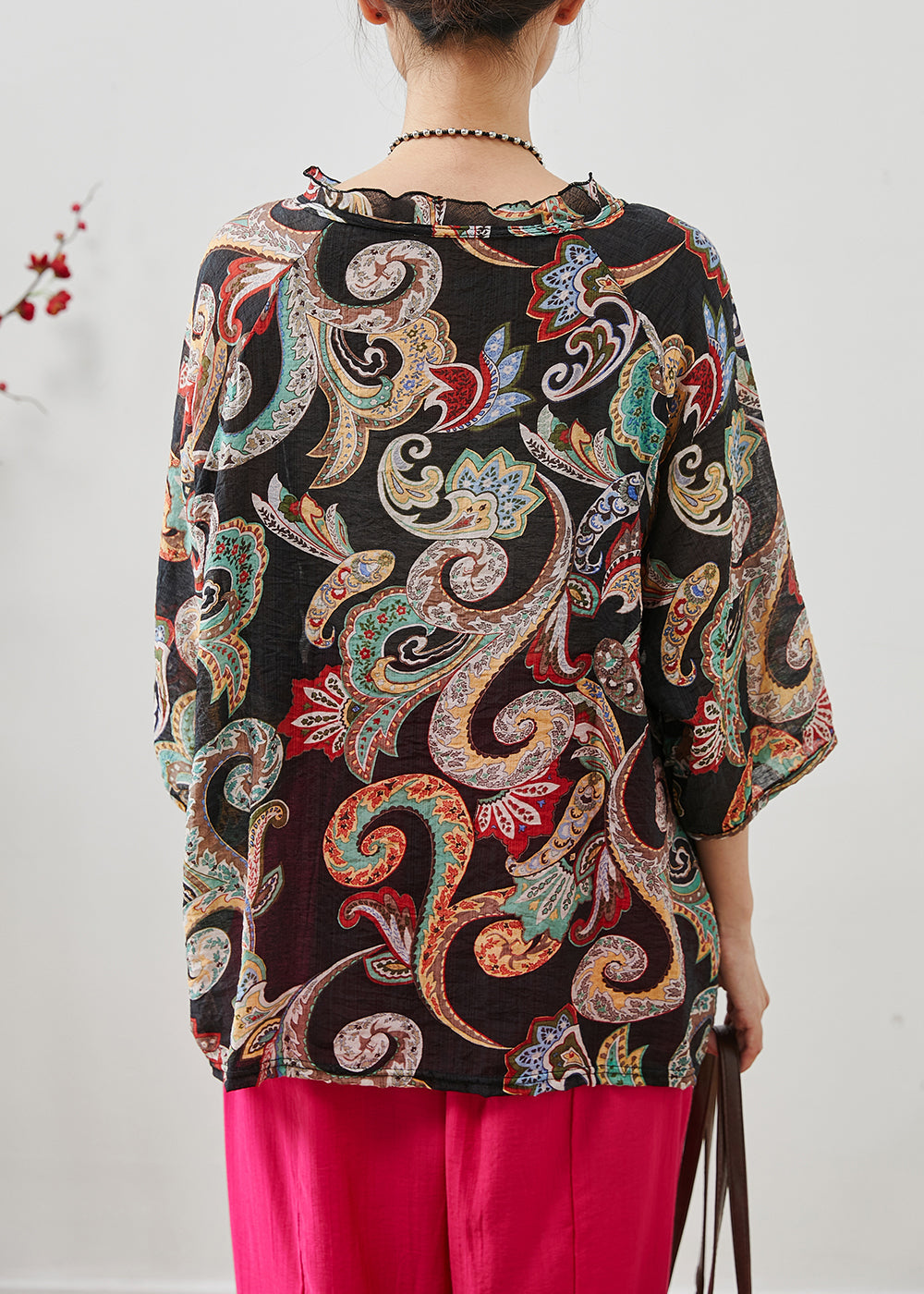 Gracefully Styled Blouse for Any Occasion