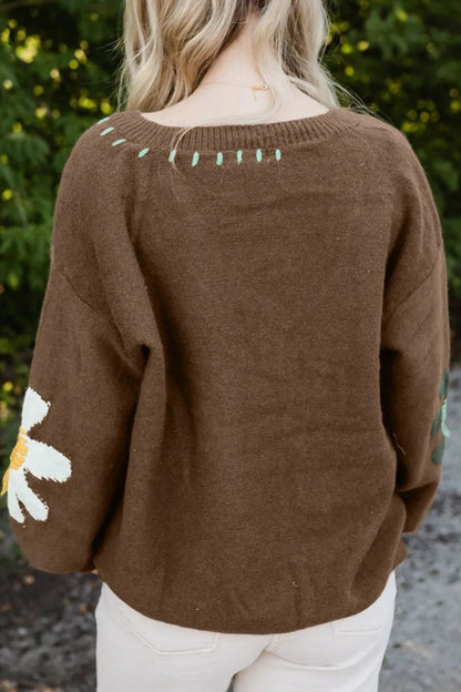 Beautifully Finished Sweater in a Timeless Design