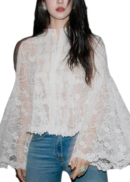 A Vintage Style Blouse with Delicate Timeless Details